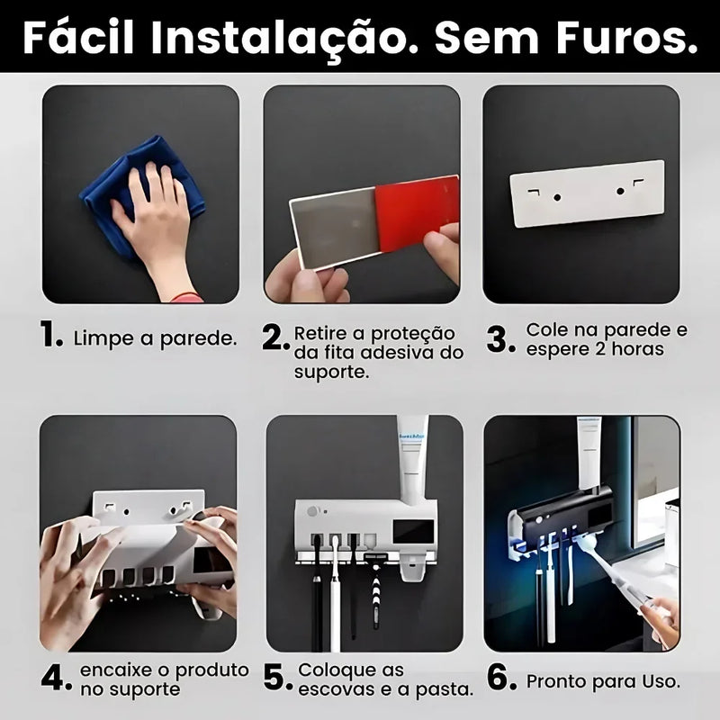 Artron UV Clean | Porta Escova Inteligente
