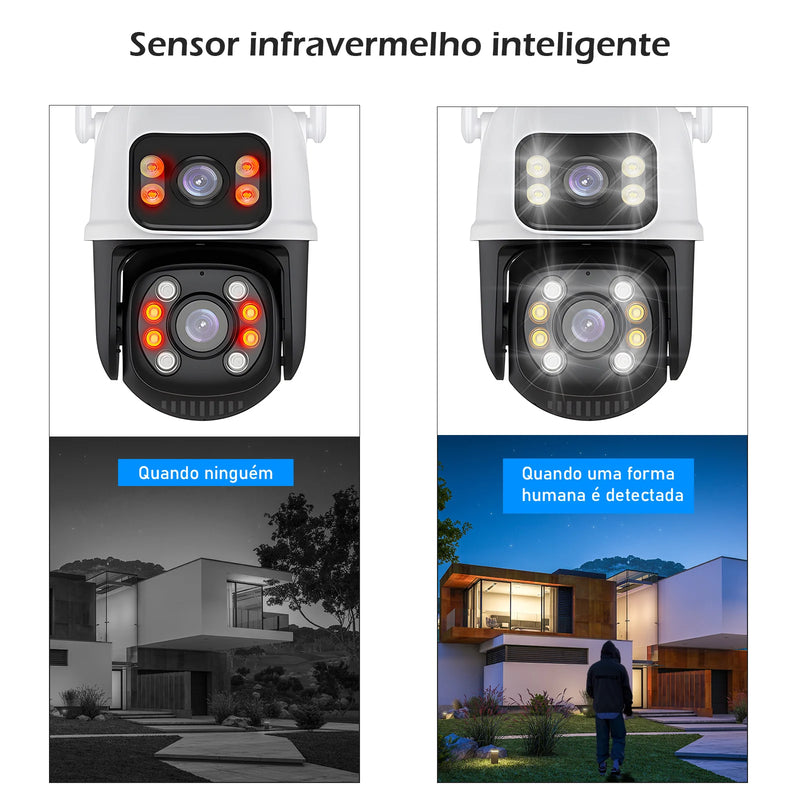 Artron Câmera 4K 360° Wi-Fi