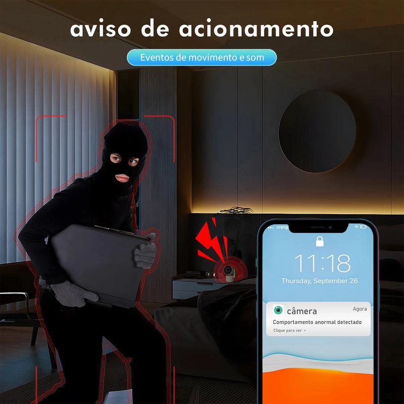 Artron Câmera Wi-Fi 360° Smart