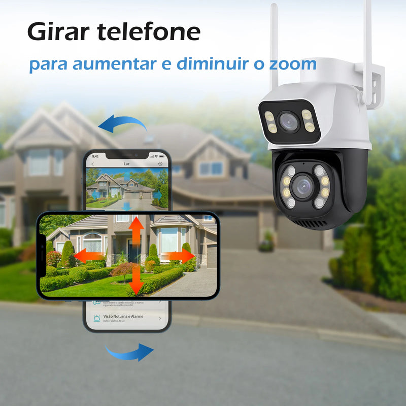 Artron Câmera 4K 360° Wi-Fi