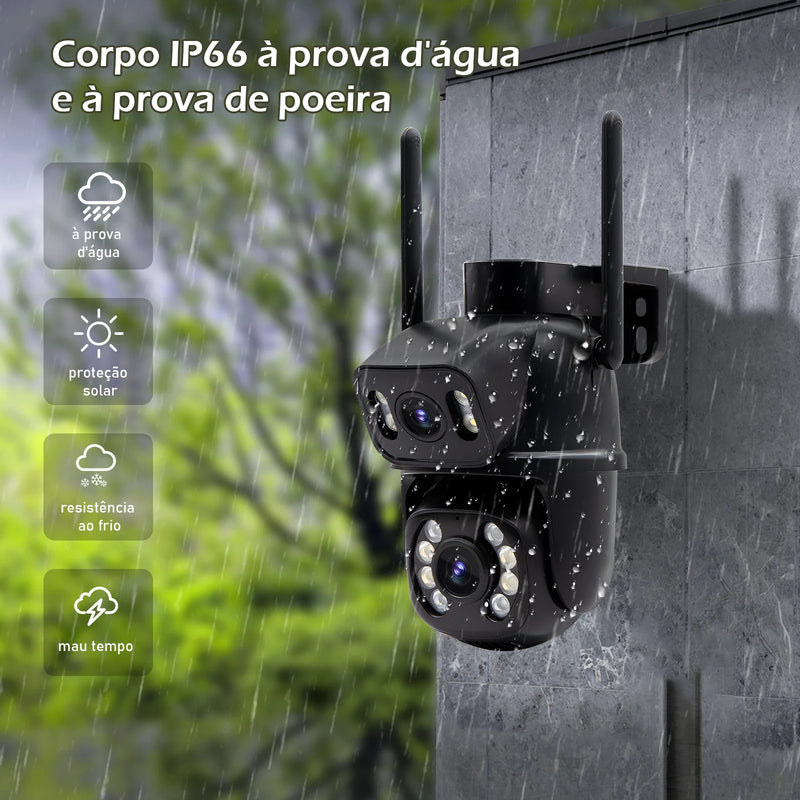 Artron Câmera 4K 360° Wi-Fi